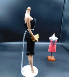 barbie black magic dress side